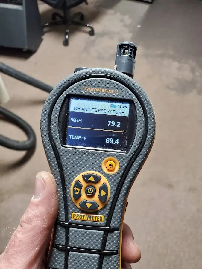Moisture meter humidity assessment for Fire & Smoke Damage Restoration in Woodburn